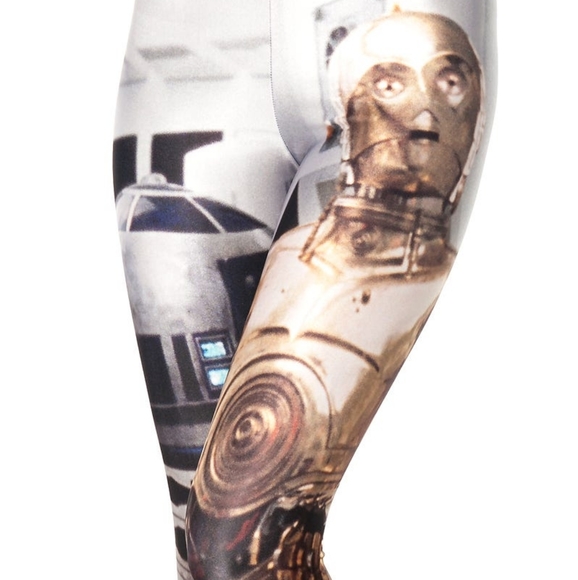 🥰Blackmilk L, Star Wars Artoo & Threepio Leggings - Picture 2 of 11